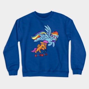 Rainbow Dash Scootaloo Crewneck Sweatshirt